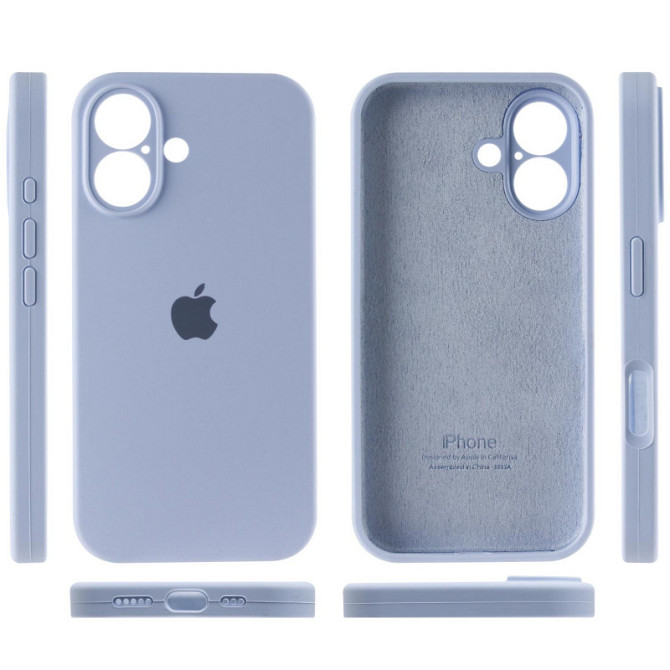 Чехол Silicone Case Full Camera Protective (AA) для Apple iPhone 16 (6.1") Херсон - изображение 12