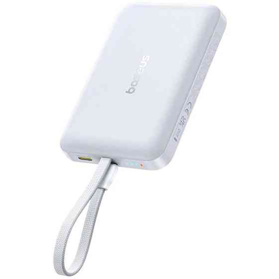 Портативное ЗУ Power Bank Baseus EnerFill FM11 30W с БЗУ with cable 10000mAh (E00289) Херсон