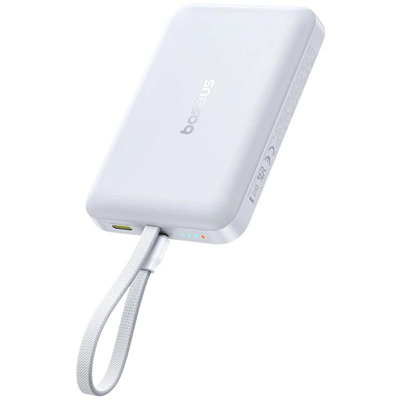 Портативное ЗУ Power Bank Baseus EnerFill FM11 30W с БЗУ with cable 10000mAh (E00289) Херсон - зображення 2