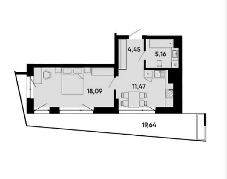 Продажа 1 комнатная ЖК Lennona Resident Львов - изображение 5