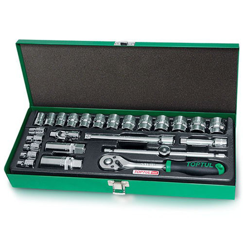 Набор инструмента TOPTUL 3/8" 25ед. GCAD2501 Харків - зображення 1