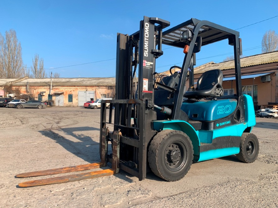 Вилочный дизельный автопогрузчик Sumitomo (Mazda) с боковым смещением. 2012 года. Модель 11FD20PAXI9 Одеса - зображення 3