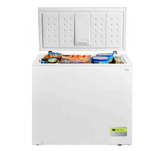 Морозильный ларь Midea LF-142E LED 142 л белый Київ - зображення 2