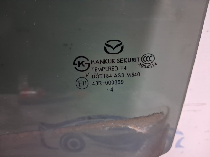 Стекло двери заднее левое Mazda 3 2013-2019 BHR173510 (Арт. 63687) Киев - изображение 3