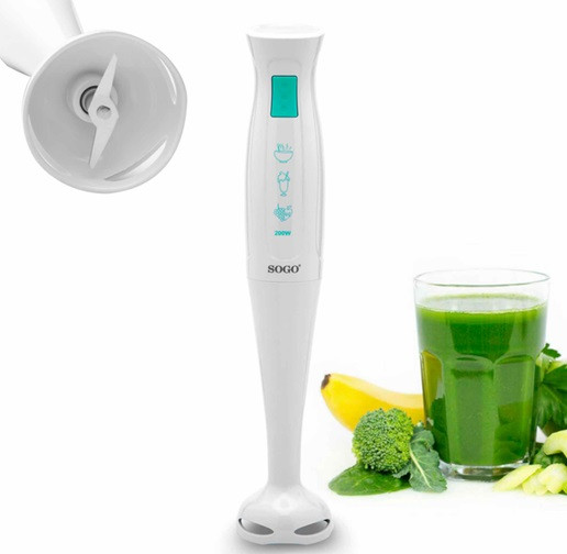 Блендер погружной SOGO SS-14210 200 Вт белый Київ - зображення 2