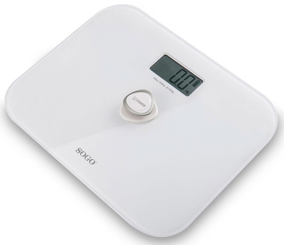Весы напольные SOGO SS-2910 150 кг белые Київ - зображення 2