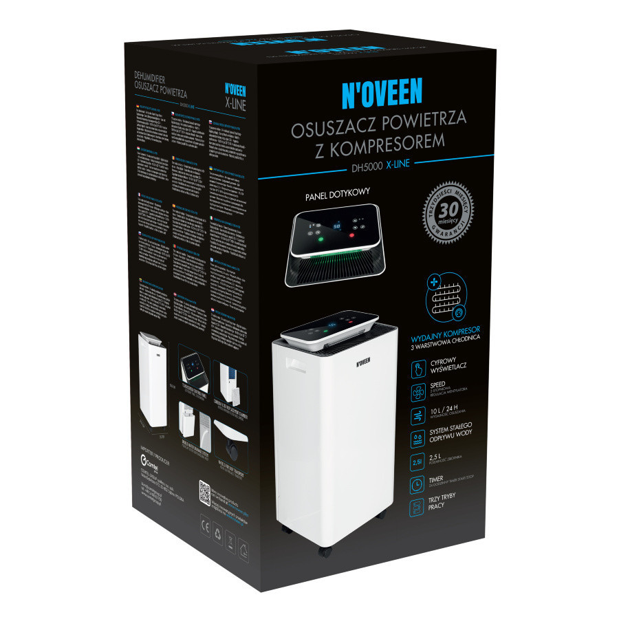 Осушувач повітря професійний Noveen DH5000 X-LINE Одеса - зображення 10