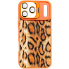 Чехол TPU+PC Wild Leopard with MagSafe and Lens для Apple iPhone 17 Pro Max (6.9") Херсон