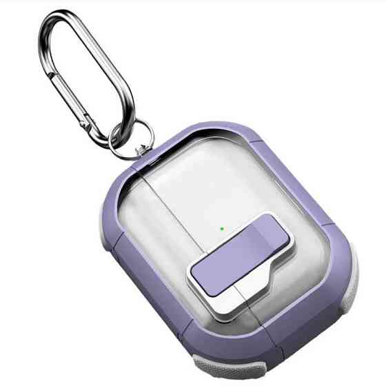 Футляр противоударный Locking Button для наушников Airpods Pro 2 / Pro Херсон