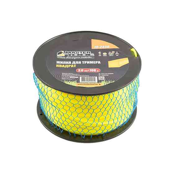Леска для триммера MASTERTOOL SQUARE 3.0 мм × 108 м 19-2430 Харків