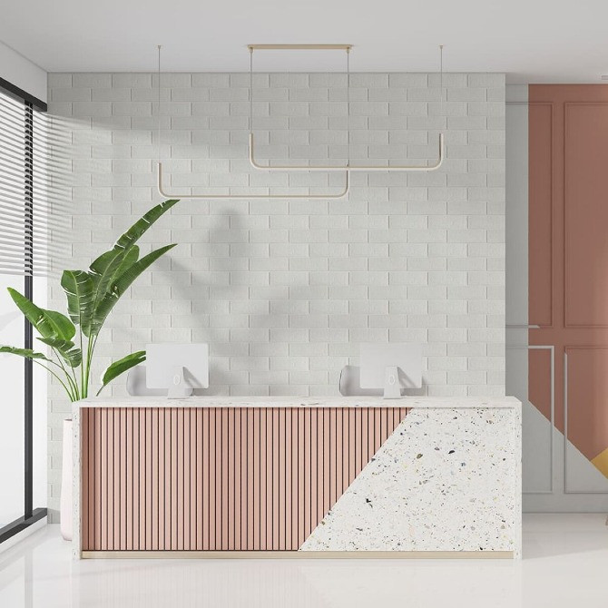 3D панель самоклеюча цегла Біла 700х770х3мм код 00000174 Дніпро - зображення 1