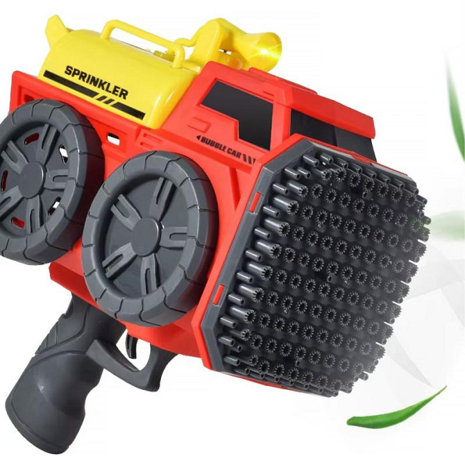 Уценка Пистолет с мыльными пузырями SHT KB1295 Truck на 139 отверстий + 2xbottle 60ml Херсон - зображення 2