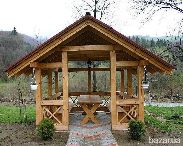 Веранда деревянная. Терраса из дерева. Пристройка к дому. Київ - зображення 4