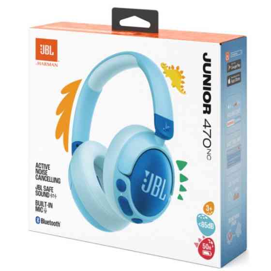 Bluetooth-гарнітура JBL Junior 470NC Blue (JBLJR470NCBLU) Харків