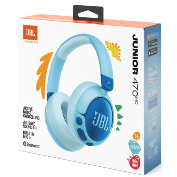Bluetooth-гарнітура JBL Junior 470NC Blue (JBLJR470NCBLU) Харків - зображення 3