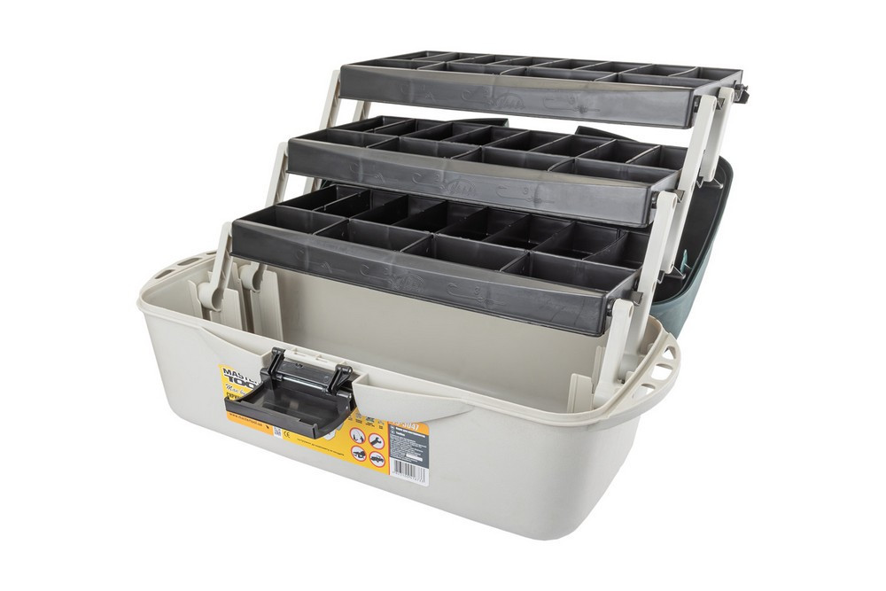 Ящик органайзер MASTERTOOL РЫБАК 20" 503х250х255 мм 79-3047 Харків - зображення 3