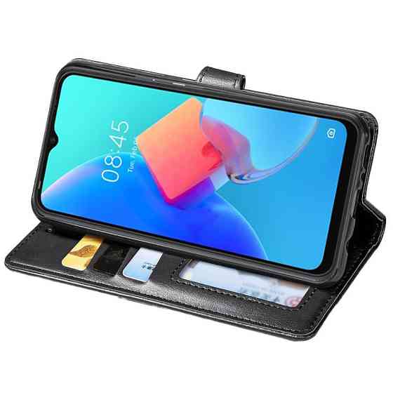 Кожаный чехол-книжка GETMAN Gallant (PU) для TECNO Spark 8C Херсон