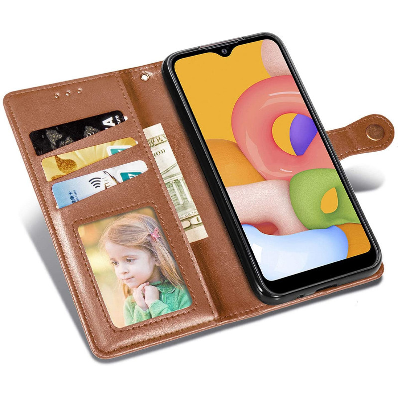 Кожаный чехол-книжка GETMAN Gallant (PU) для Oppo A58 4G Херсон - изображение 8
