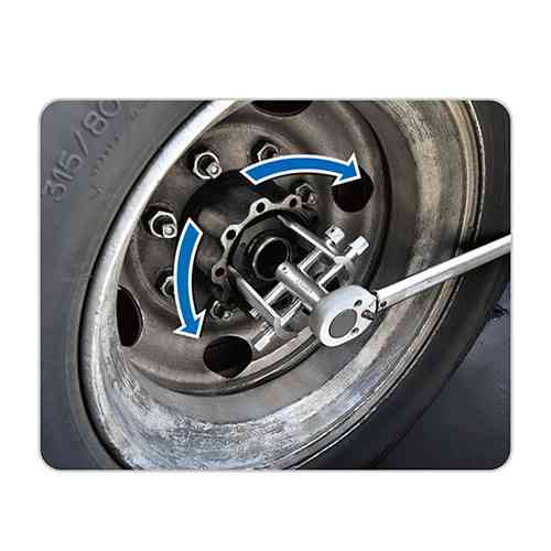 Ключ для ступичных гаек унивесальный 13ед. TOPTUL JGAI1305 Харків