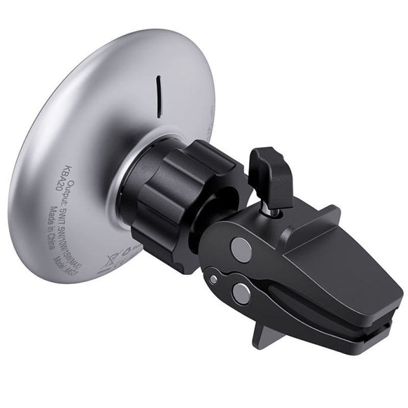 Автодержатель с БЗУ Acefast D3 magnetic wireless 15W Херсон - зображення 3