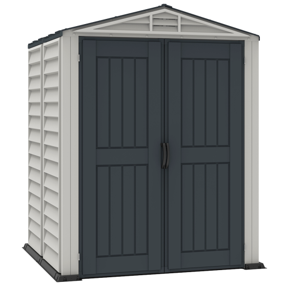 Сарай пластиковый YardMate 171x171x210 см темно-серый Киев