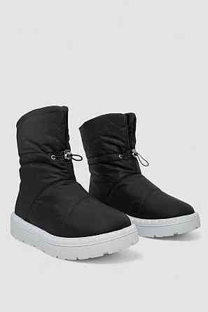 Дутики жіночі зимові на хутрі, колір чорно-сірий, 248RFM200 ( 36-41р.) Одесса