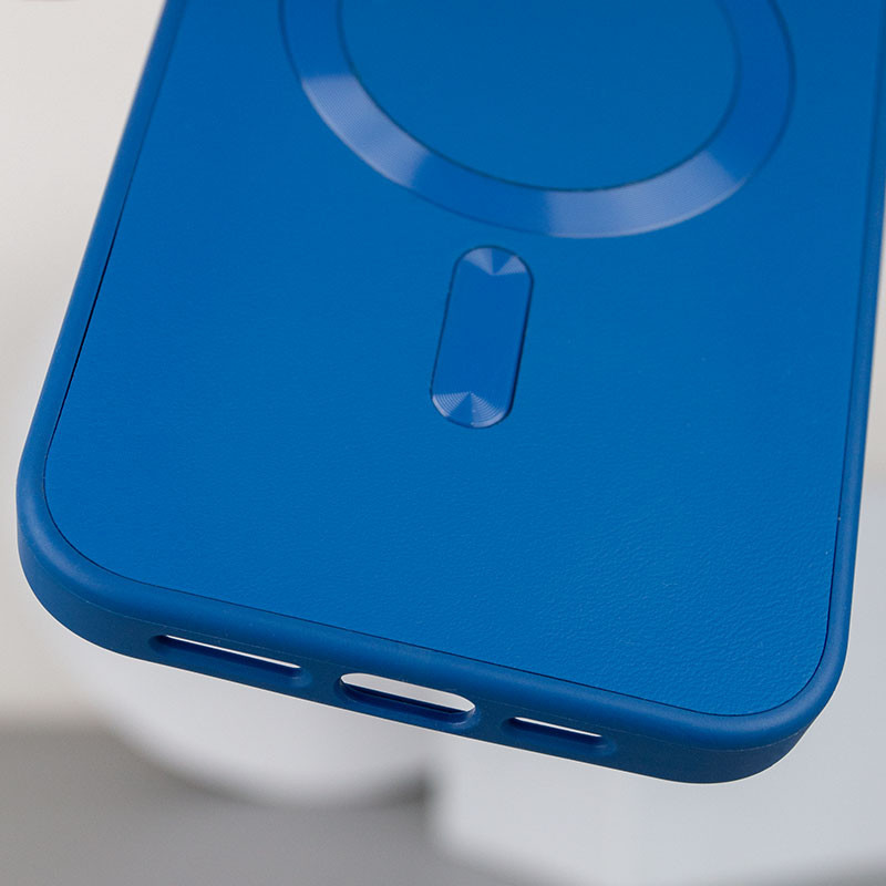 Кожаный чехол Bonbon Leather Metal Style with MagSafe для Apple iPhone 12 Pro Max (6.7") Херсон - зображення 6