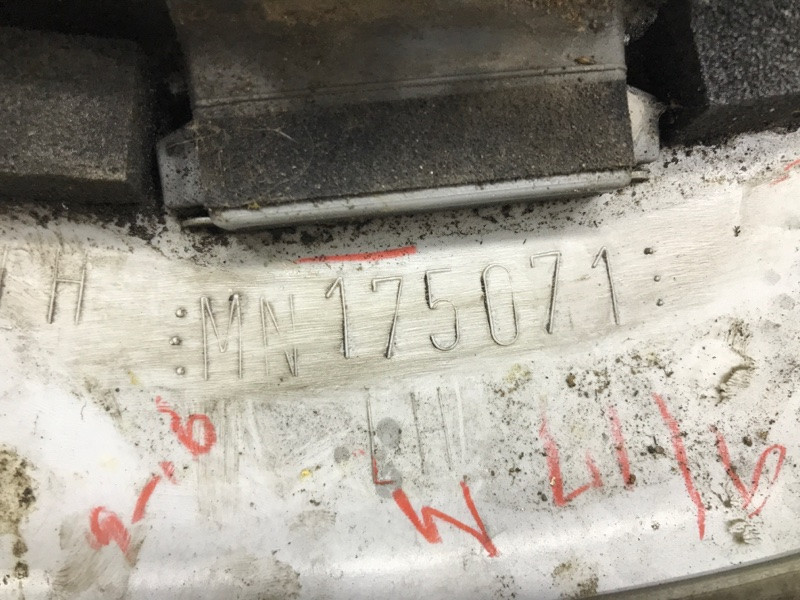 Накладка крыла Mitsubishi Outlander 2003-2006 MN175071 (Арт. 40181) Київ - зображення 5