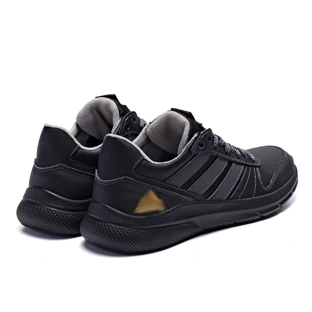 Мужские кожаные кроссовки A - Grey Киев - изображение 8