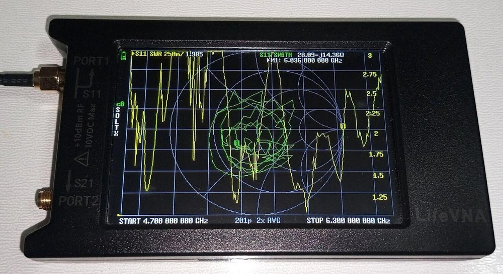 Антенна 1850-6050 МГц 6dBi, до 50 Вт, 30 см, N разъем. Смотрите графики КСВ, Днепр - изображение 9