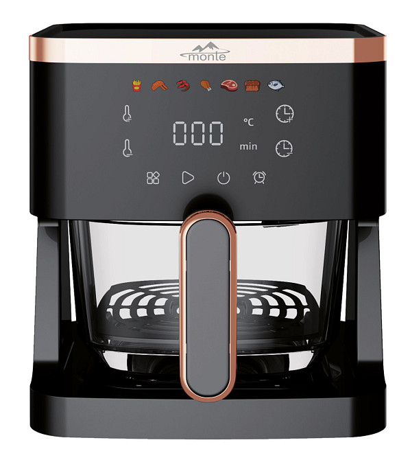 Мультипечь Monte MT-2715 1350 Вт 4.5 л черная Київ - зображення 2