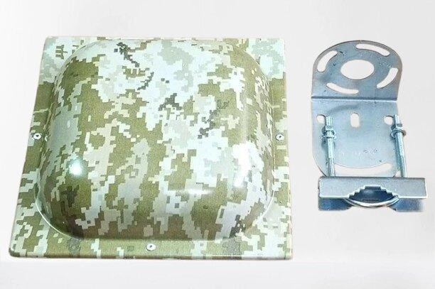 Антенна для 4ж модема MIMO панельная DN-17RP 1610-2900 МГц 2х12-18 дБ 50 Вт, цвет № 2 камуфляж пиксе Днепр - изображение 7