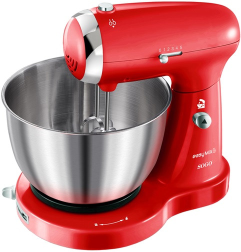 Міксер с чашей SOGO SS-14506-R 350 Вт красный Киев - изображение 1