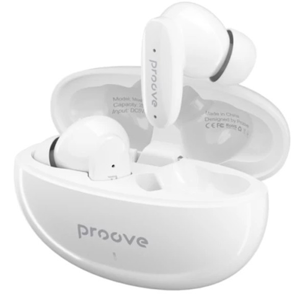Bluetooth-гарнітура Proove MoshPit TWS White Glossy (TWMP00010002) (Код товару:38427) Харьков - изображение 2
