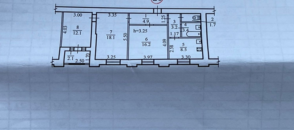 Продам. 3-к.кв. 3/5, вул.Короленка Дніпро - зображення 8