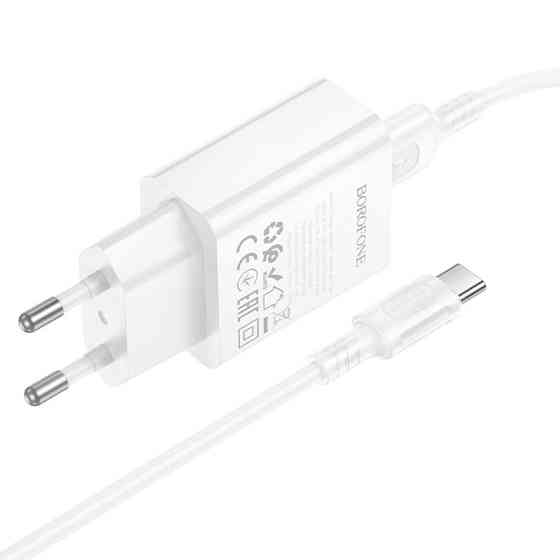 СЗУ Borofone BA110A Lemi 7.5W (1USB-A) + кабель USB to Type-C Херсон