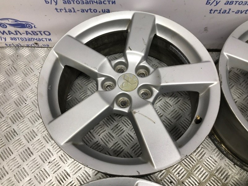 Диски титан комплект R18 Mitsubishi Outlander CU 2.4 БЕНЗИН 4G69 2003 (б/у) Киев - изображение 2
