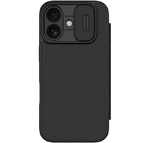 Кожаный чехол-книжка Nillkin Qin Pro Camshield для Apple iPhone 17 (6.3") Херсон