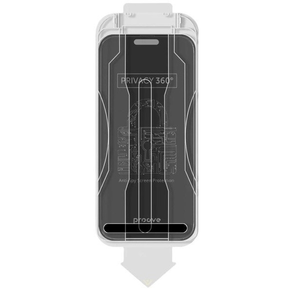 Захисне скло Proove Privacy 360 Installation Box для iPhone 17 Pro Black (PG360I17P001) Харків - зображення 1