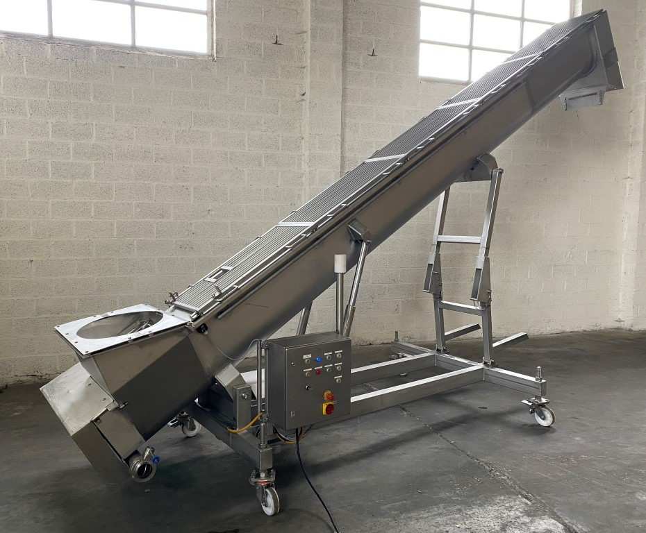 Транспортеры шнековые из нержавеющей стали в желобе D 150, L 5000 Полтава - изображение 3