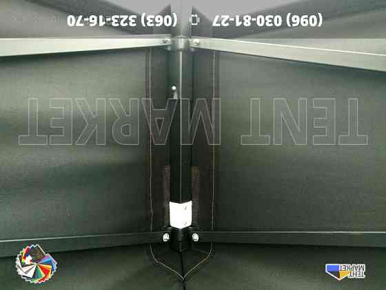 Шатер розсувний 4,5х3 Heavy Line Quality Чорний. Шатри розсувні намети палатки виготовлення тенти Запорожье