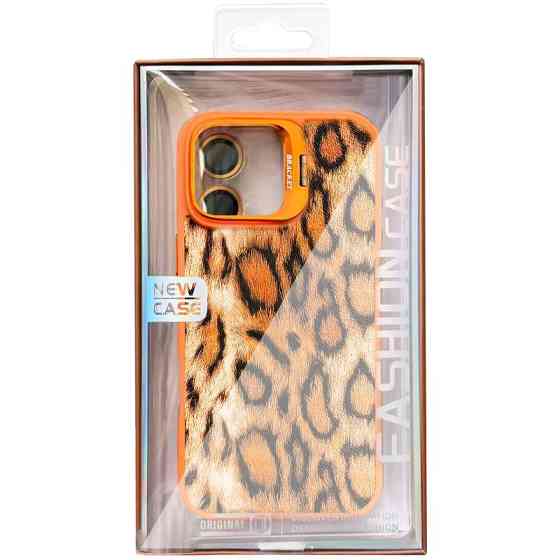 Чехол TPU+PC Wild Leopard with MagSafe and Lens для Apple iPhone 13 / 14 (6.1") Херсон