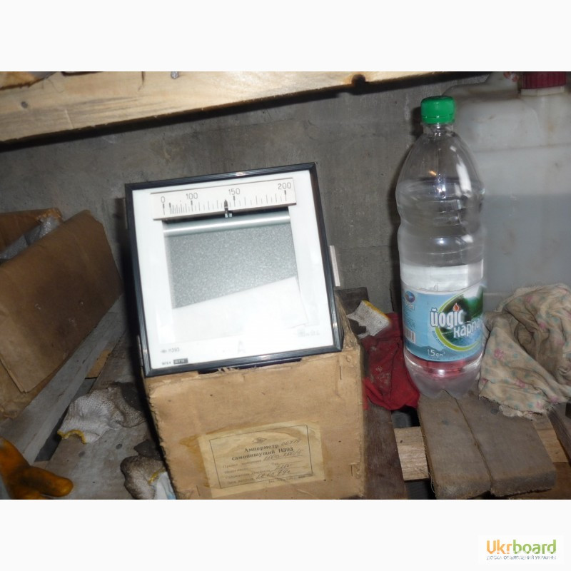 Амперметры Н-393 самопищущий, предел измерения 200а. 200/5 Харків - зображення 1