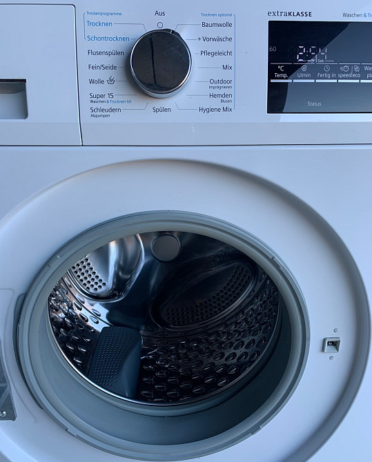 2018рік Пральна машина стиралка з сушкою 2в1 Siemens IQ500 WD15G442 8/5кг Бережаны - изображение 4