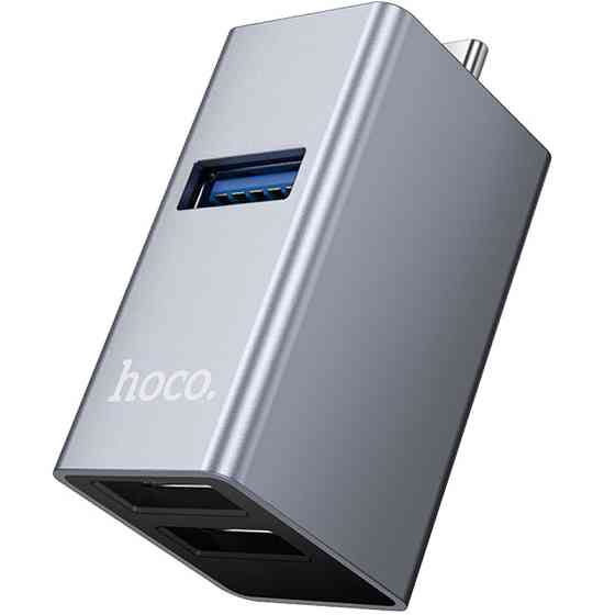 Переходник HUB Hoco HB54A 3in1 (Type-C to 2xUSB2.0+USB3.0) Херсон