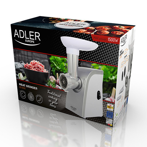 Мясорубка Adler AD-4808 1500 Вт Київ - зображення 4