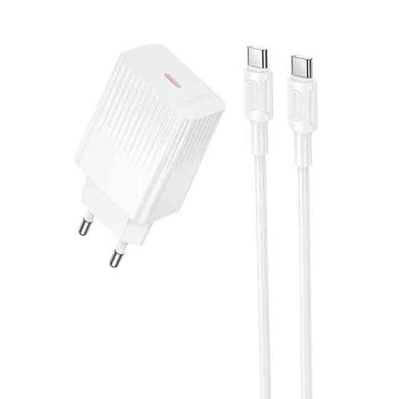 СЗУ Borofone BAS75A Source PD30W (1USB-C) + кабель Type-C to Type-C Херсон