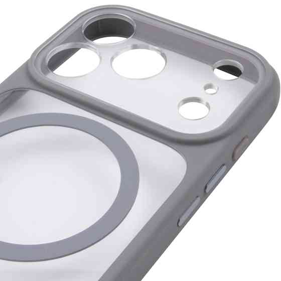 Чехол TPU+PC GETMAN Moon Clear with MagSafe для Apple iPhone 17 Pro Max (6.9") Херсон