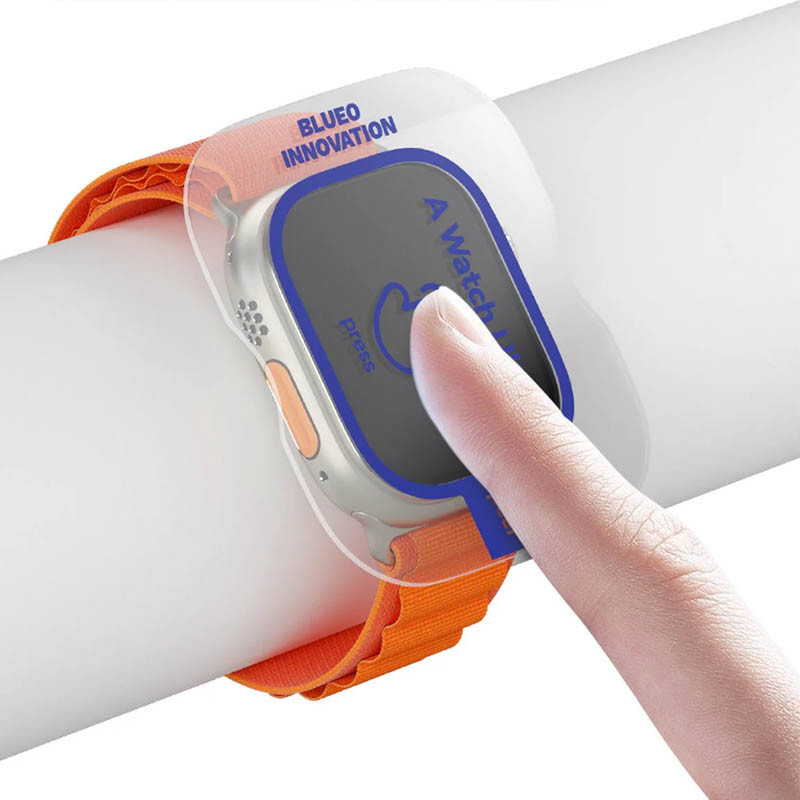 Защитное 2.5D стекло Blueo Corning Gorilla Glass для Apple Watch Ultra 1/2/3 49mm Херсон - изображение 6