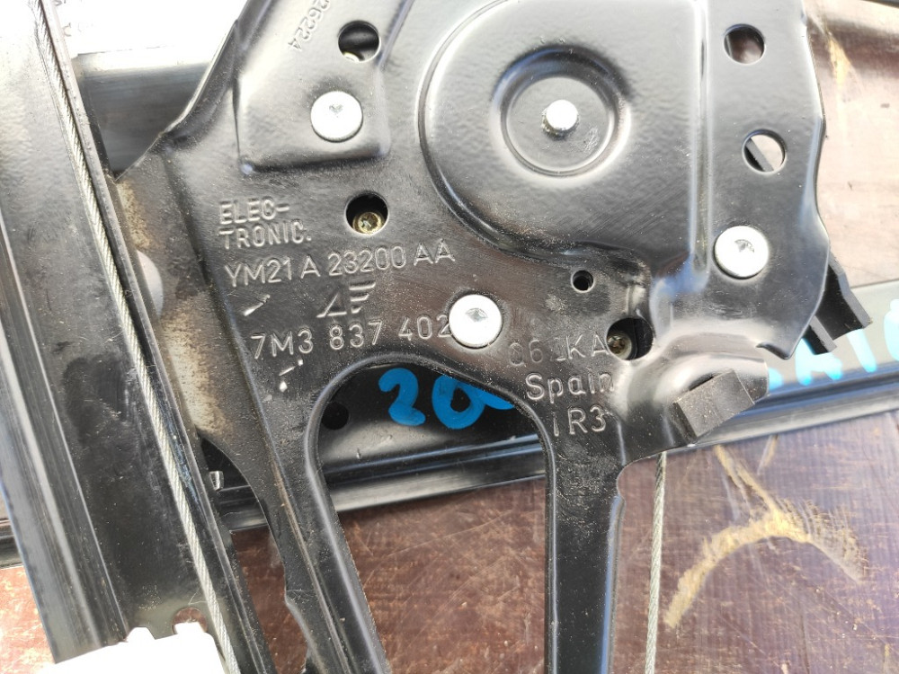 Стеклоподъемник передний правый Ford Galaxy 2000-2006 (YM21A23200AA) Ковель - зображення 2